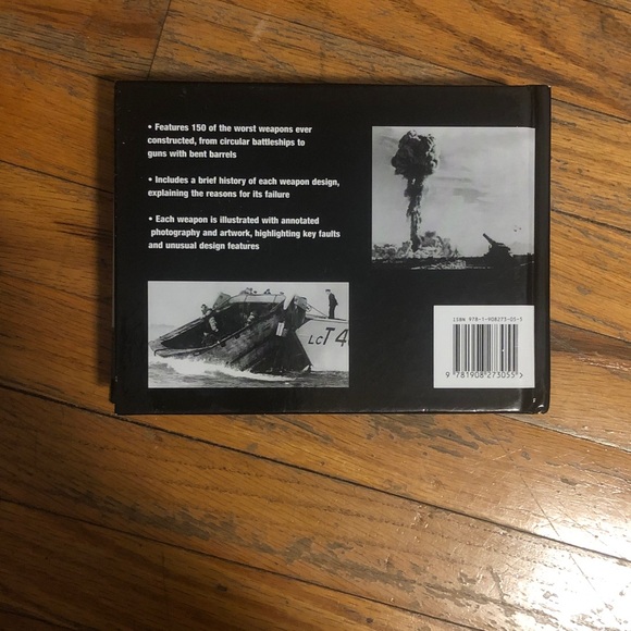 The World's Worst Weapons Book by Martin J. Dougherty - Black and Gray - Picture 3 of 6